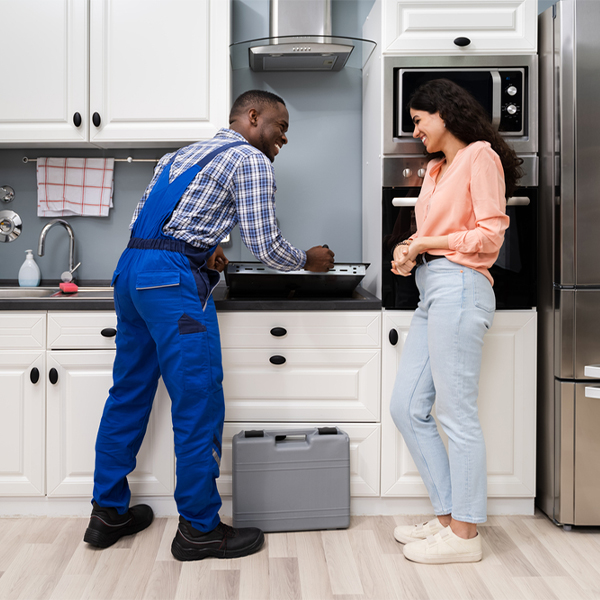 can you provide an estimate for cooktop repair before beginning any work in North River New York